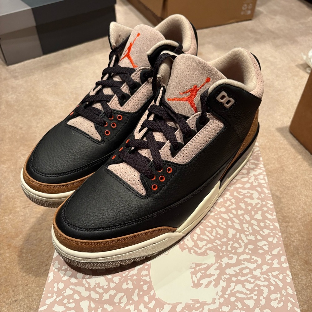 NEW Air Jordan 3 Desert Elephant - Size 10 US Men’s - Picture 8 of 14